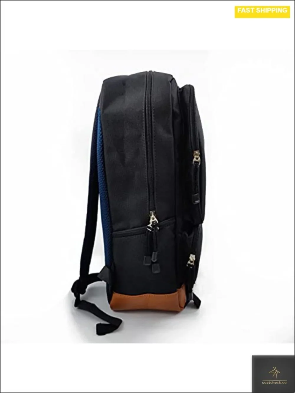 Anime Luminous Backpack Laptop Bag with Glowing Logo PU Leather